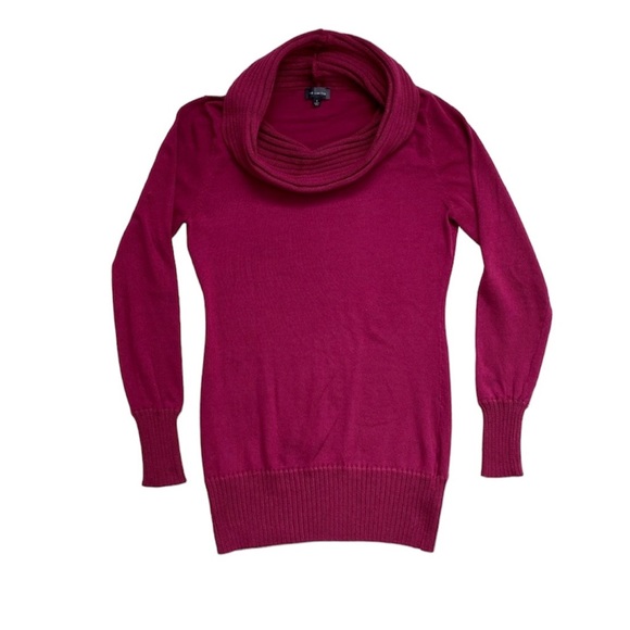 The Limited Sweaters - The Limited cowl neck tunic sweater